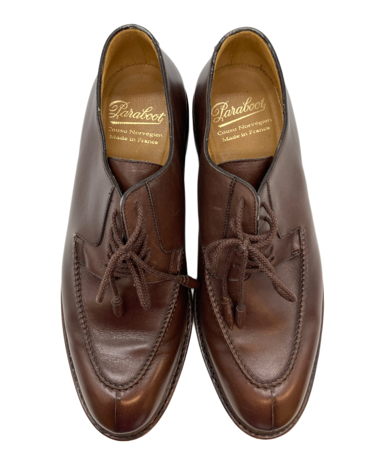 中古・古着通販】PARABOOT (パラブーツ) ROUSSEAU ブラウン サイズ:7 1