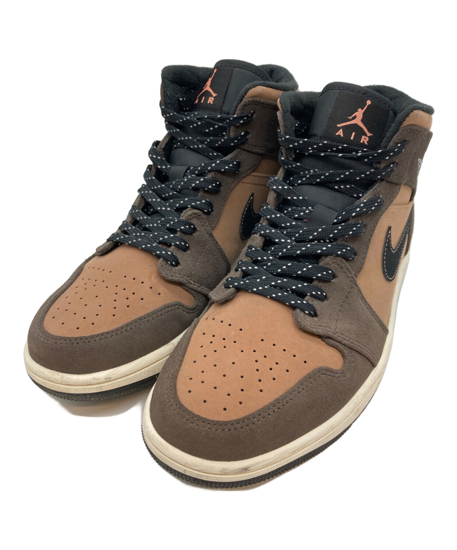 中古・古着通販】NIKE (ナイキ) Air Jordan 1 Mid SE Dark Chocolate 