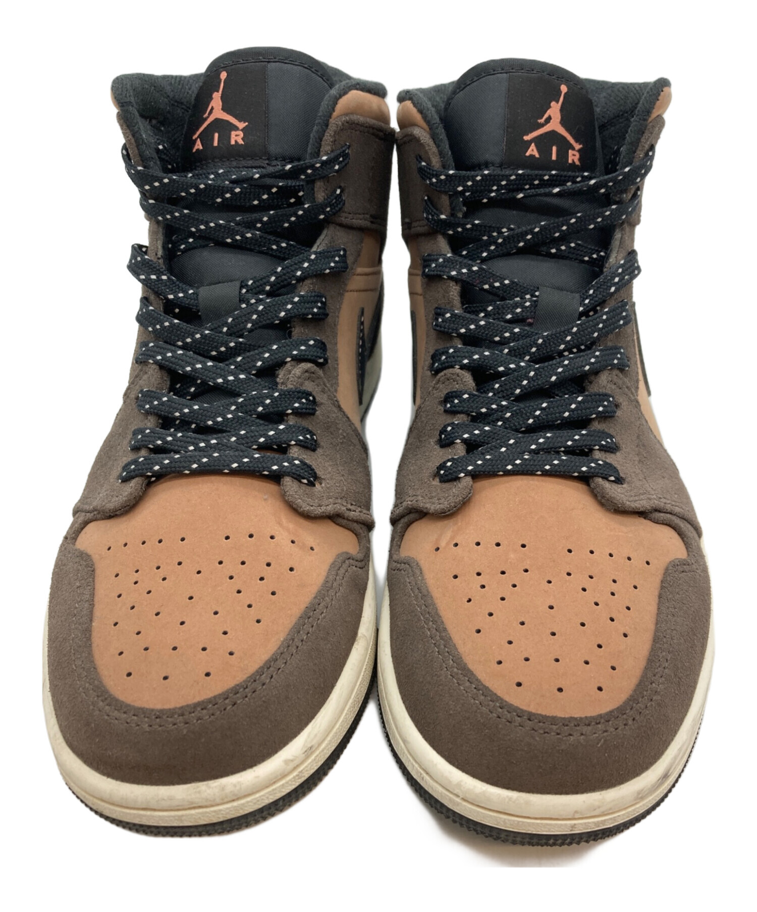 中古・古着通販】NIKE (ナイキ) Air Jordan 1 Mid SE Dark Chocolate 