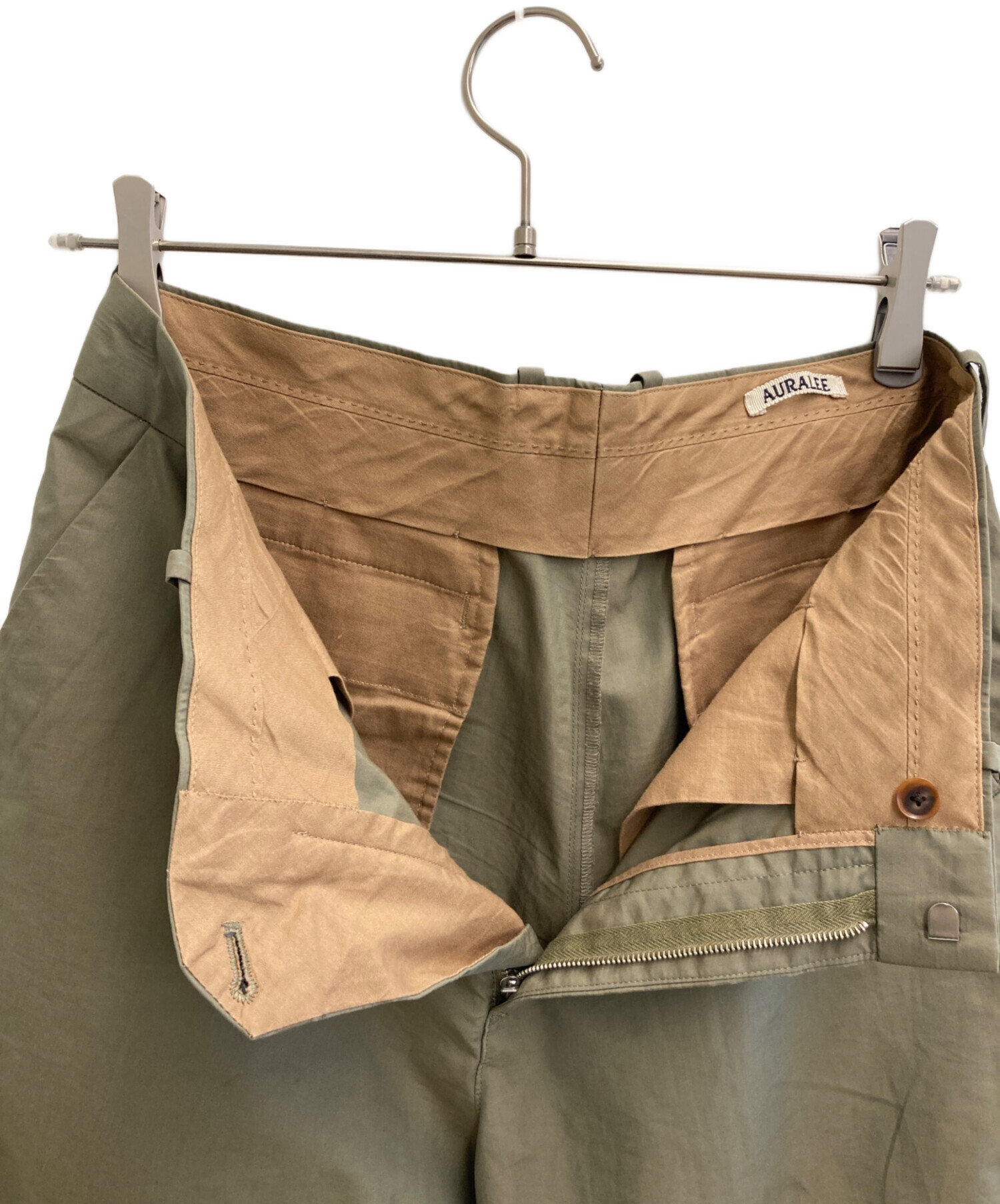 中古・古着通販】AURALEE (オーラリー) FINX POLYESTER SLACKS