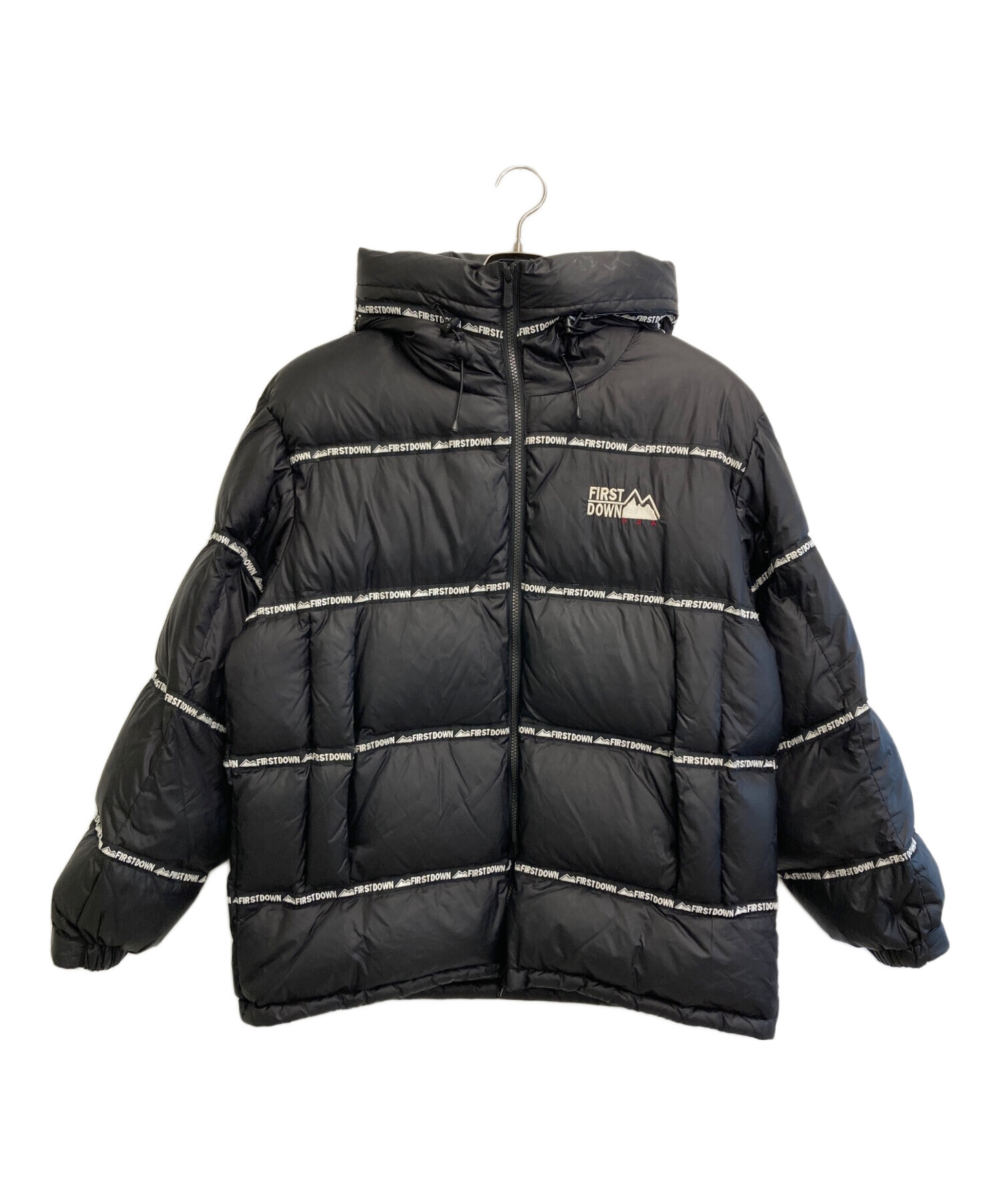 中古・古着通販】FIRST DOWN (ファーストダウン) ロゴ テープダウン