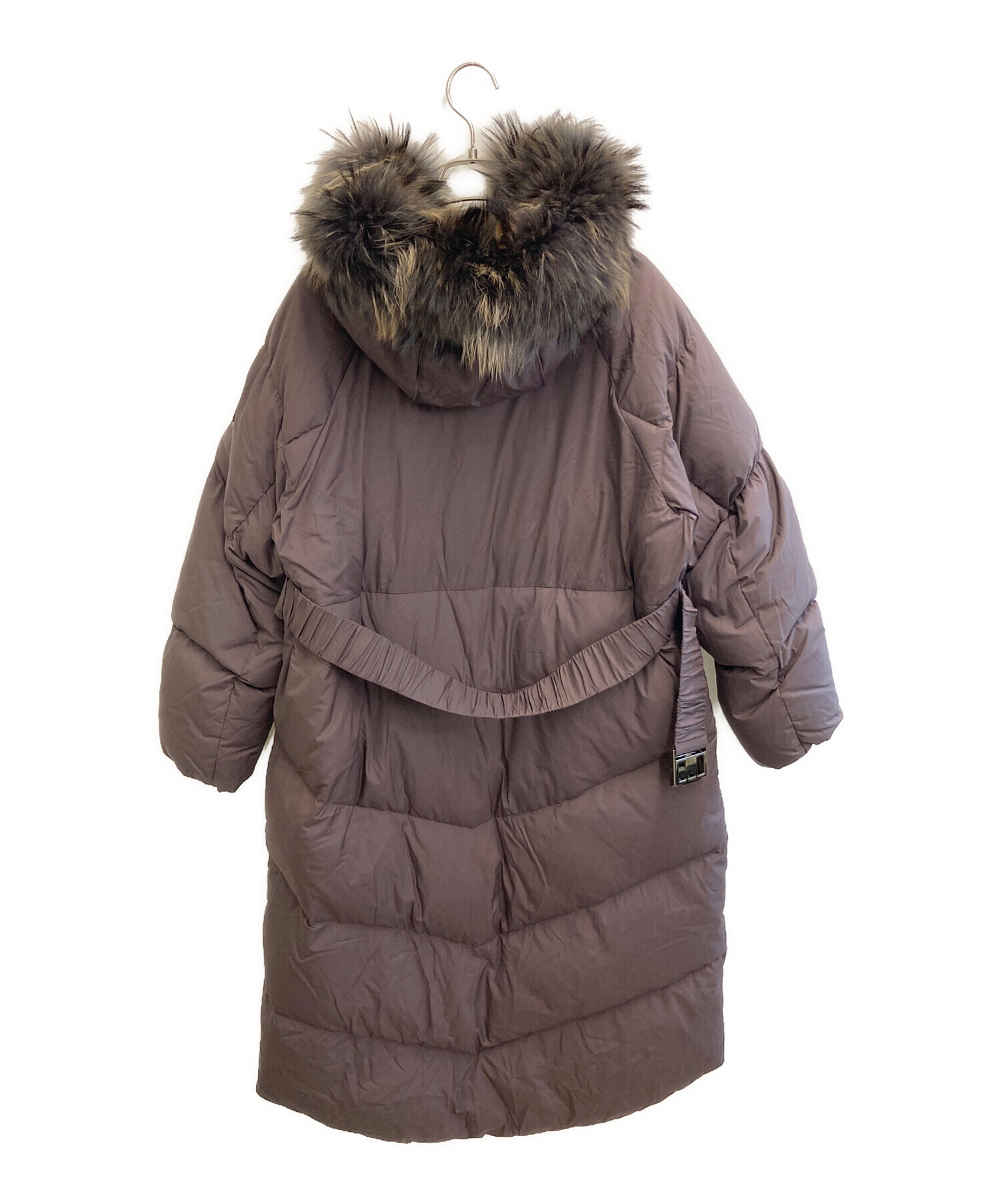 中古・古着通販】TATRAS (タトラス) LITOファー ベルト付き ダウン