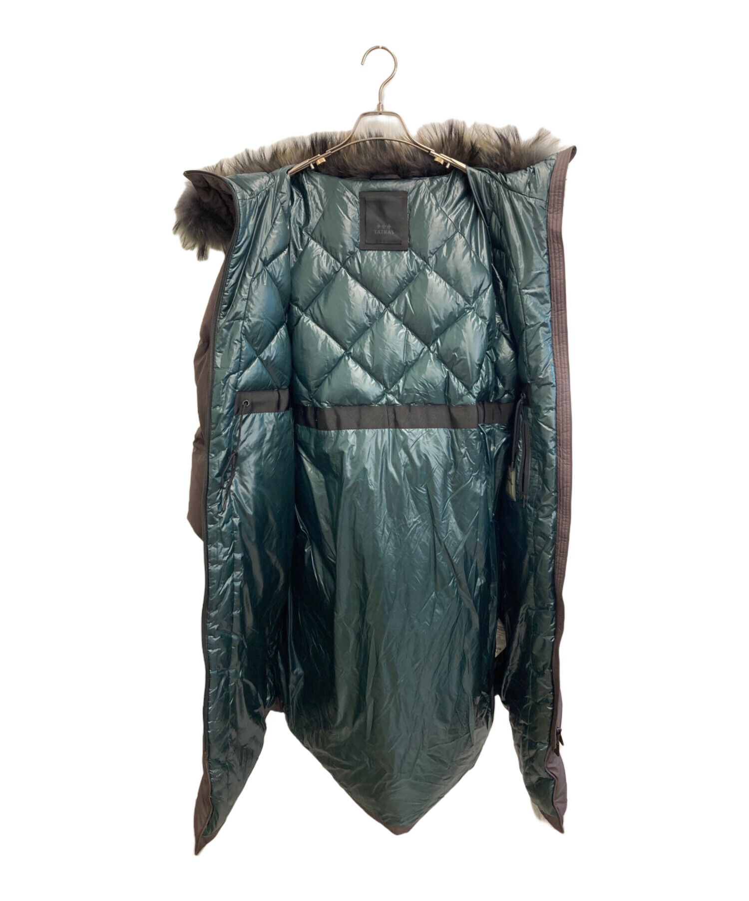 中古・古着通販】TATRAS (タトラス) LITOファー ベルト付き ダウン