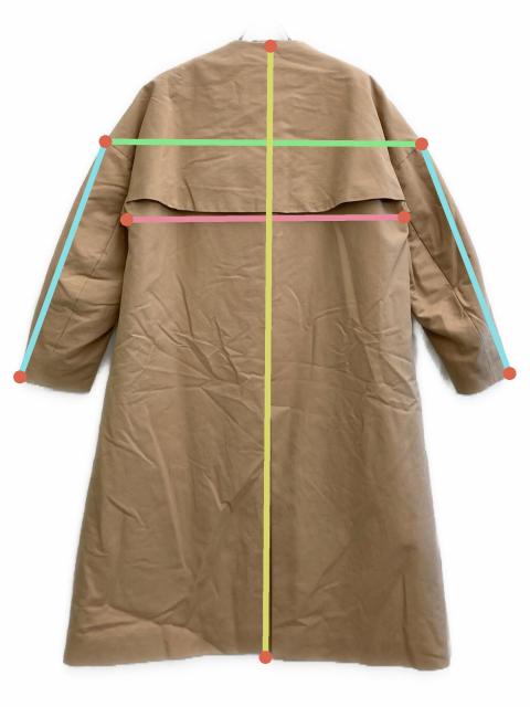 中古・古着通販】ENFOLD (エンフォルド) 中綿ノーカラートレンチコート