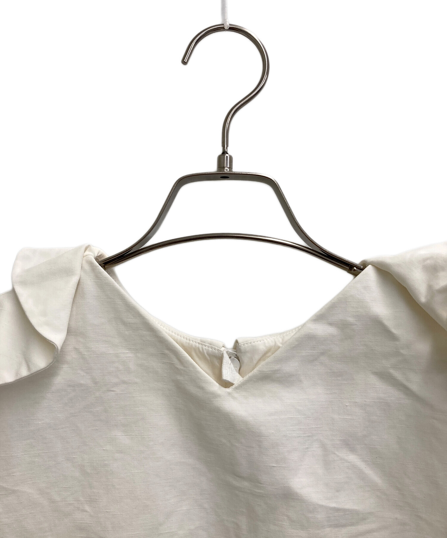 中古・古着通販】JIL SANDER (ジルサンダー) フリル袖ノースリーブ 