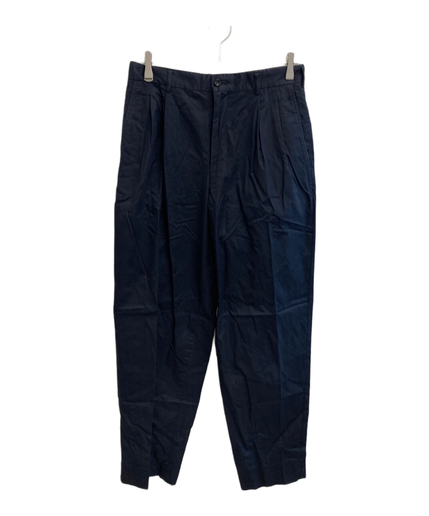 COMME des GARÇONS HOMME ネイビー スラックス S COMME des GARCONS HOMMEネイビー スラックス Lサイズ