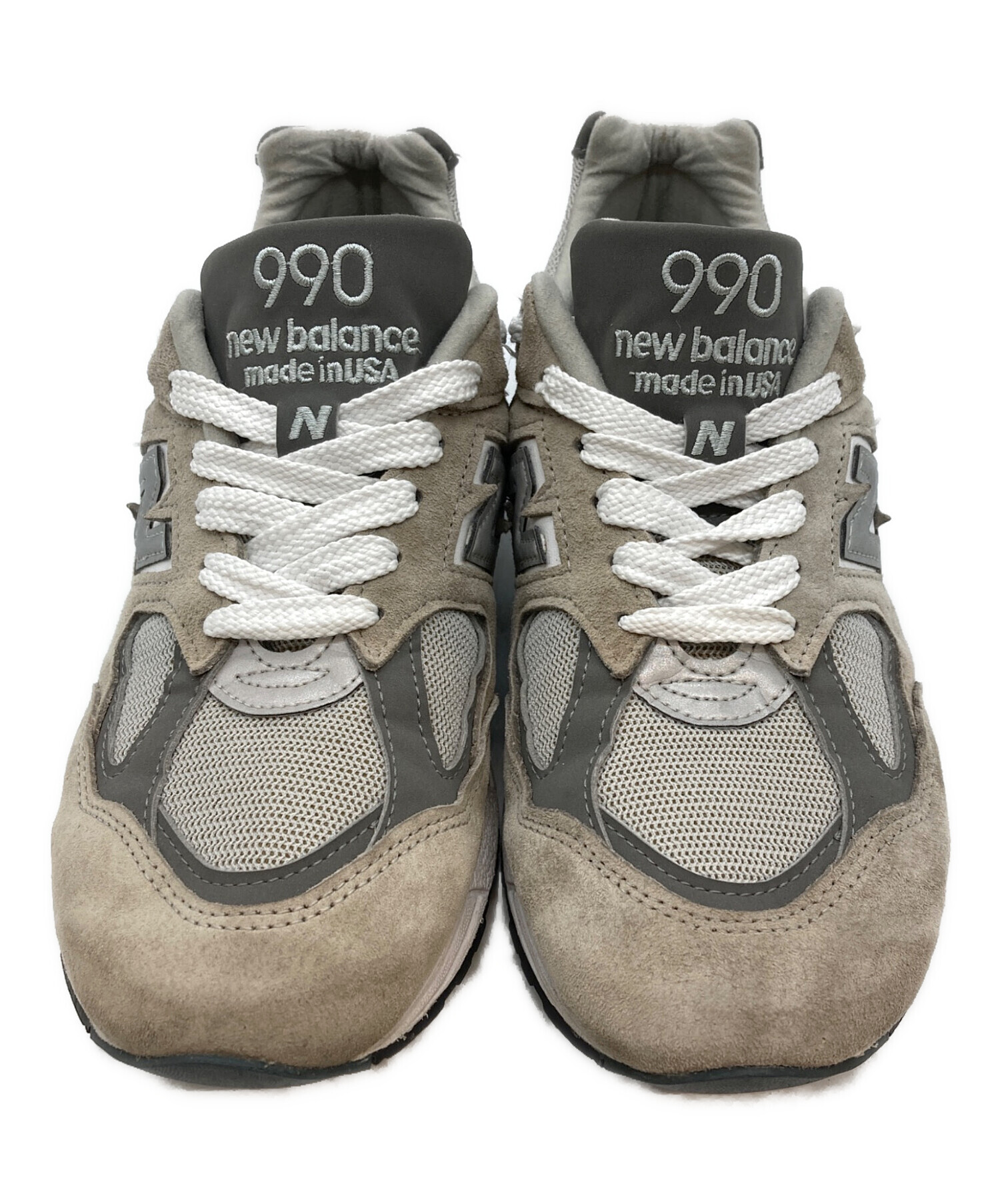 中古・古着通販】NEW BALANCE (ニューバランス) スニーカー グレー 