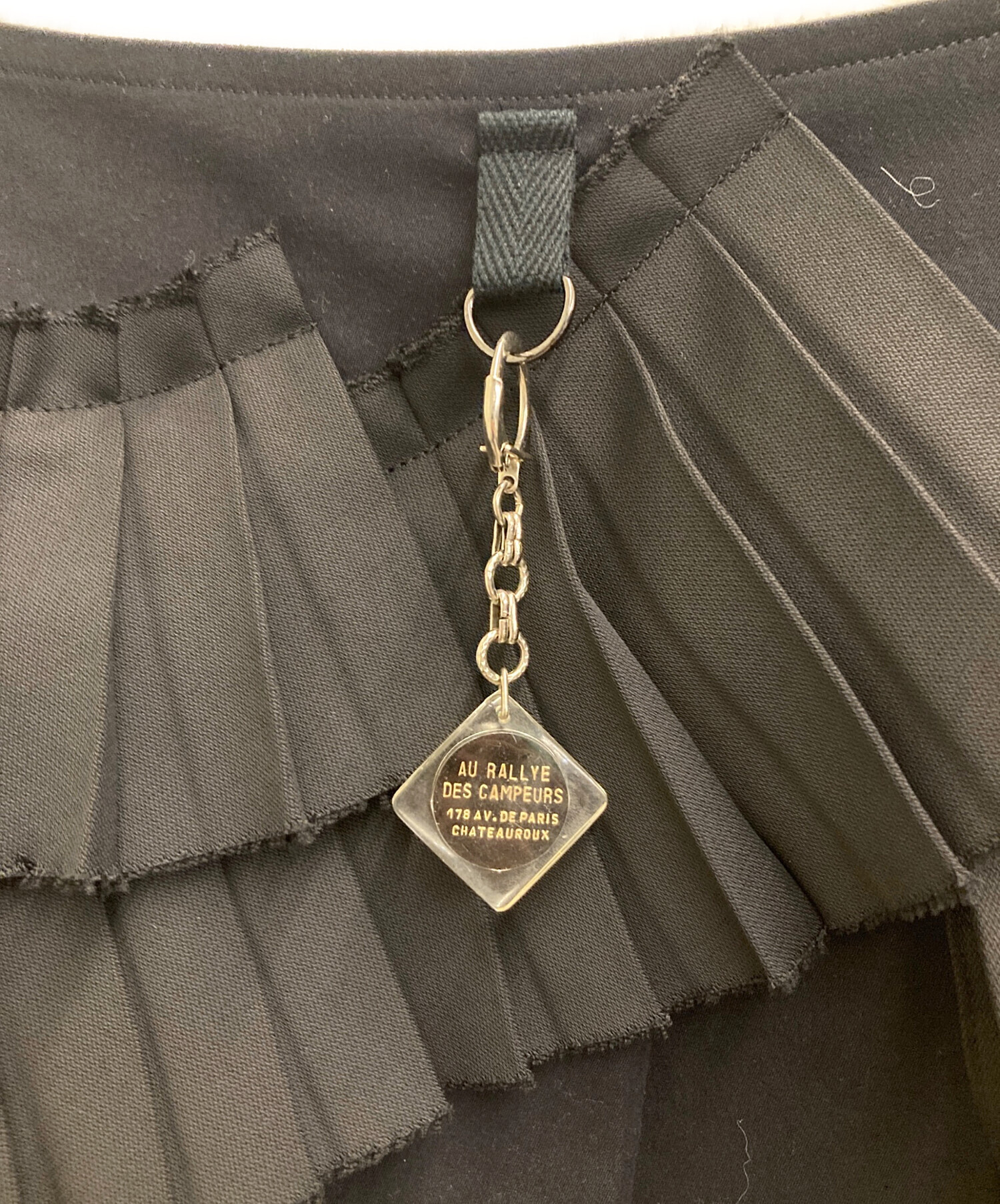 中古・古着通販】rurumu (ルルムウ) pleats rolled mini skirt