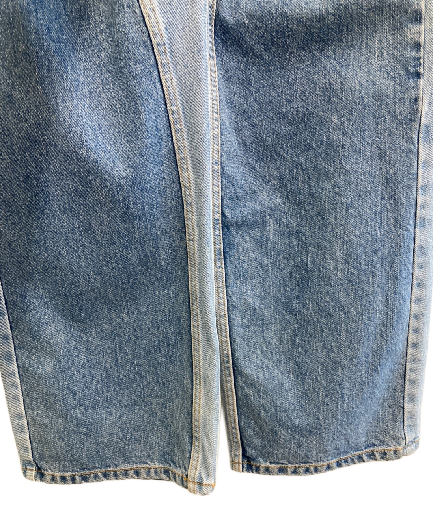 中古・古着通販】BAGARCH (バガーチ) SWITCHING DENIM PANTS スカイ