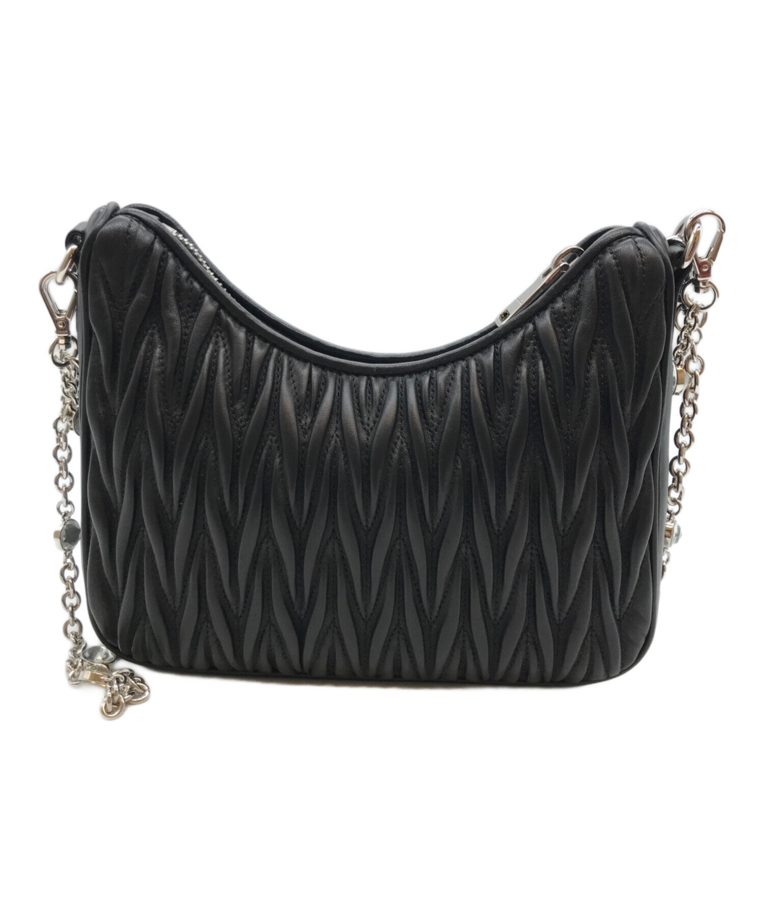 中古・古着通販】MIU MIU (ミュウミュウ) 2WAYバッグ NERO サイズ