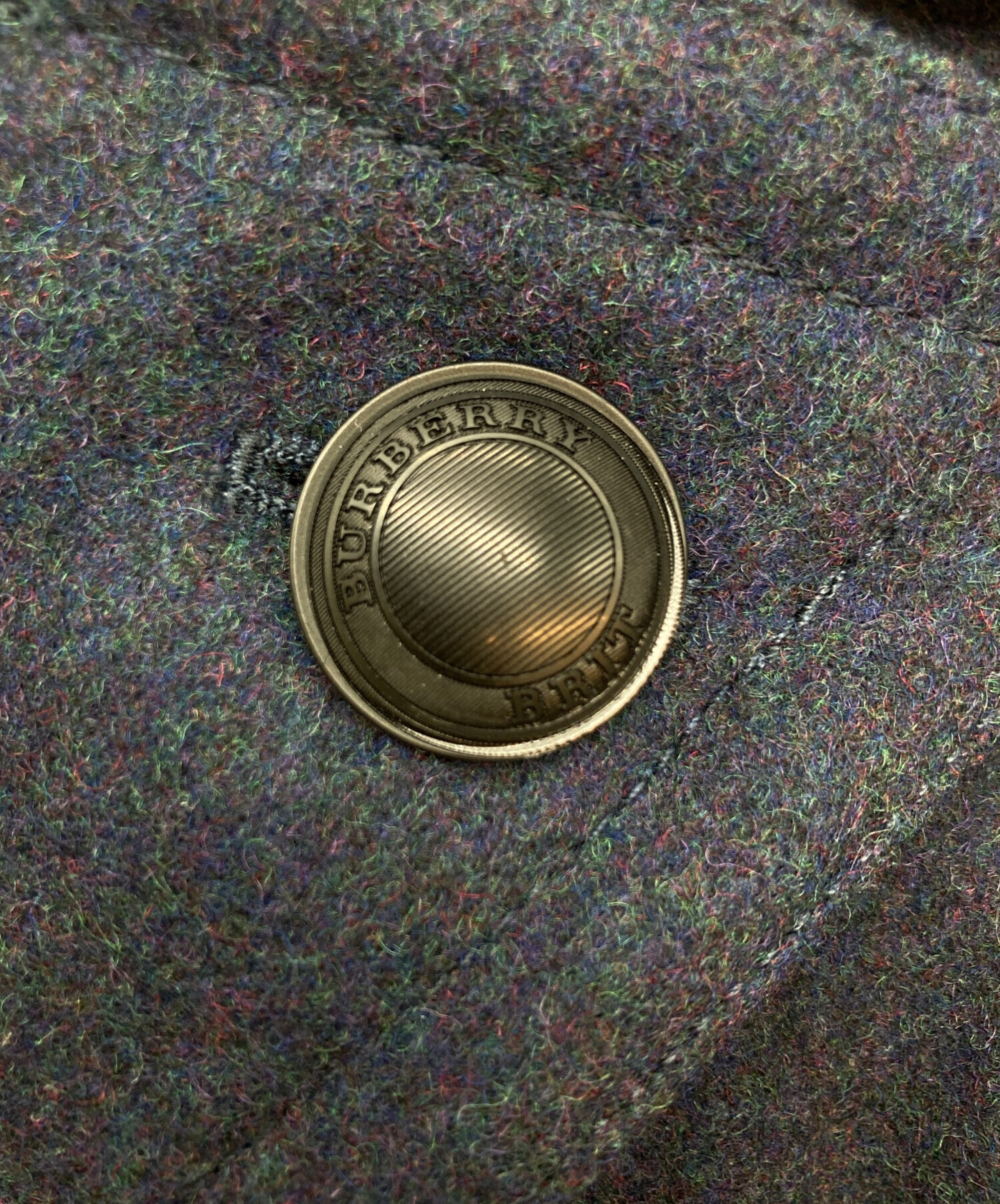 中古・古着通販】BURBERRY BRIT (バーバリーブリット) ウールPコート