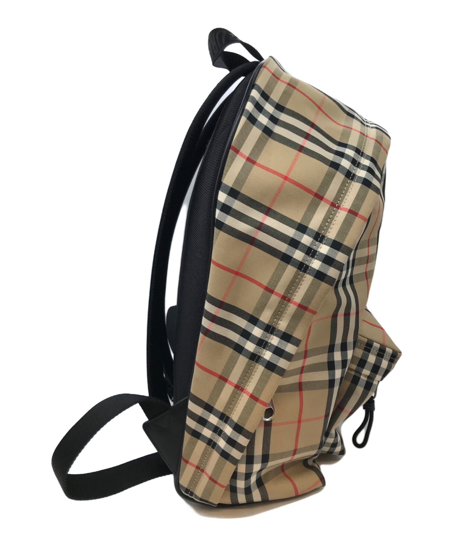 近年モデル＊バーバリー リュック バックパック ノバチェック ベージュ