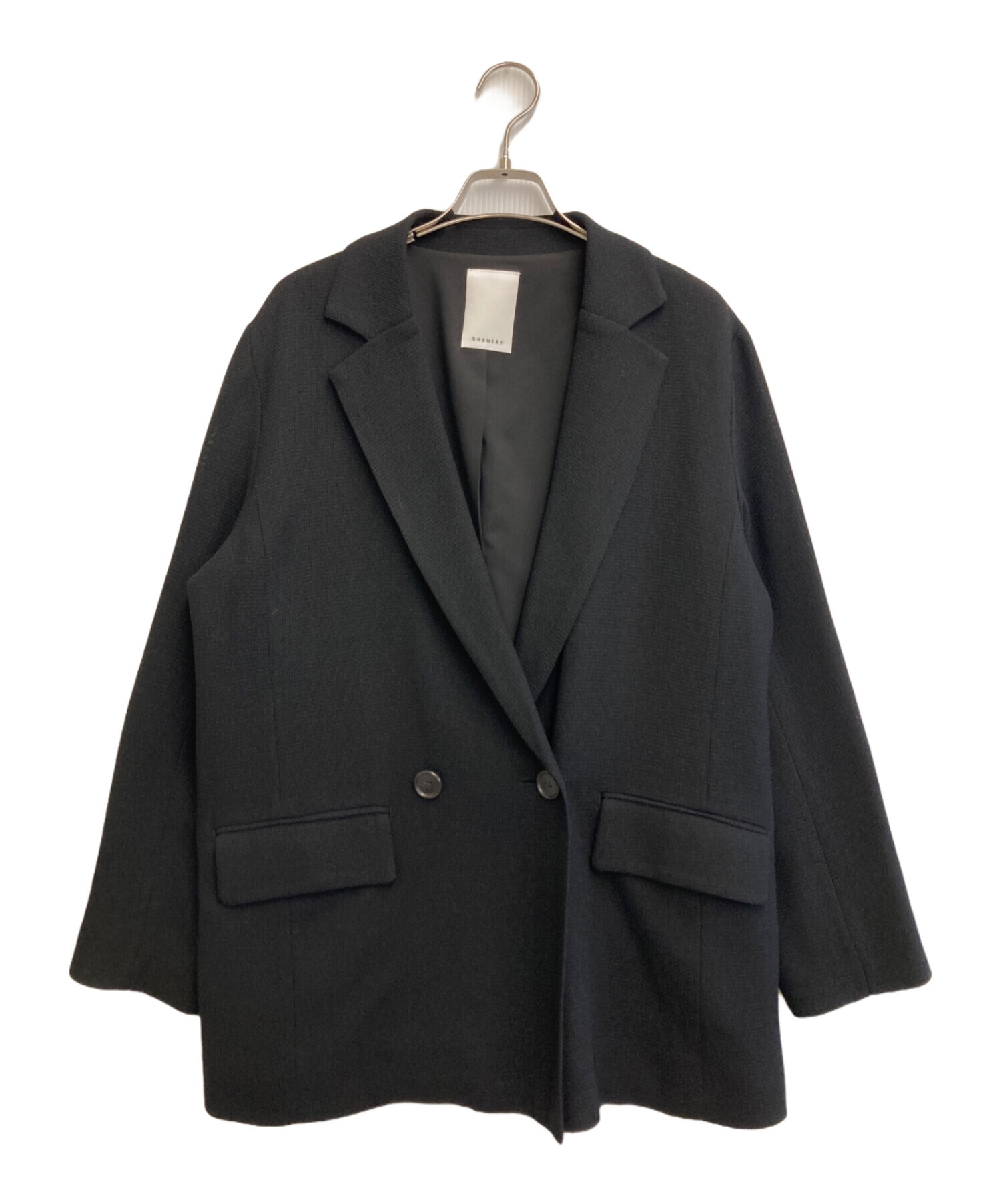 中古・古着通販】SHENERY (シーナリー) からみ織ダブルジャケット