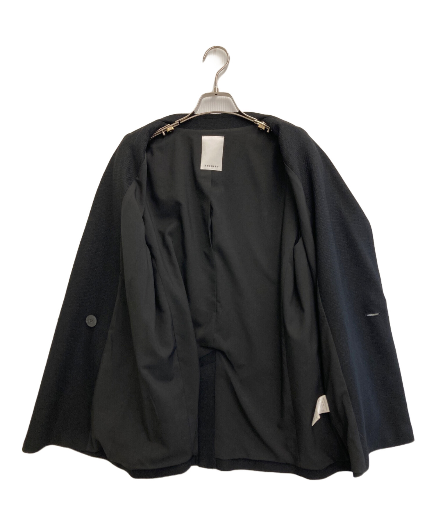 中古・古着通販】SHENERY (シーナリー) からみ織ダブルジャケット