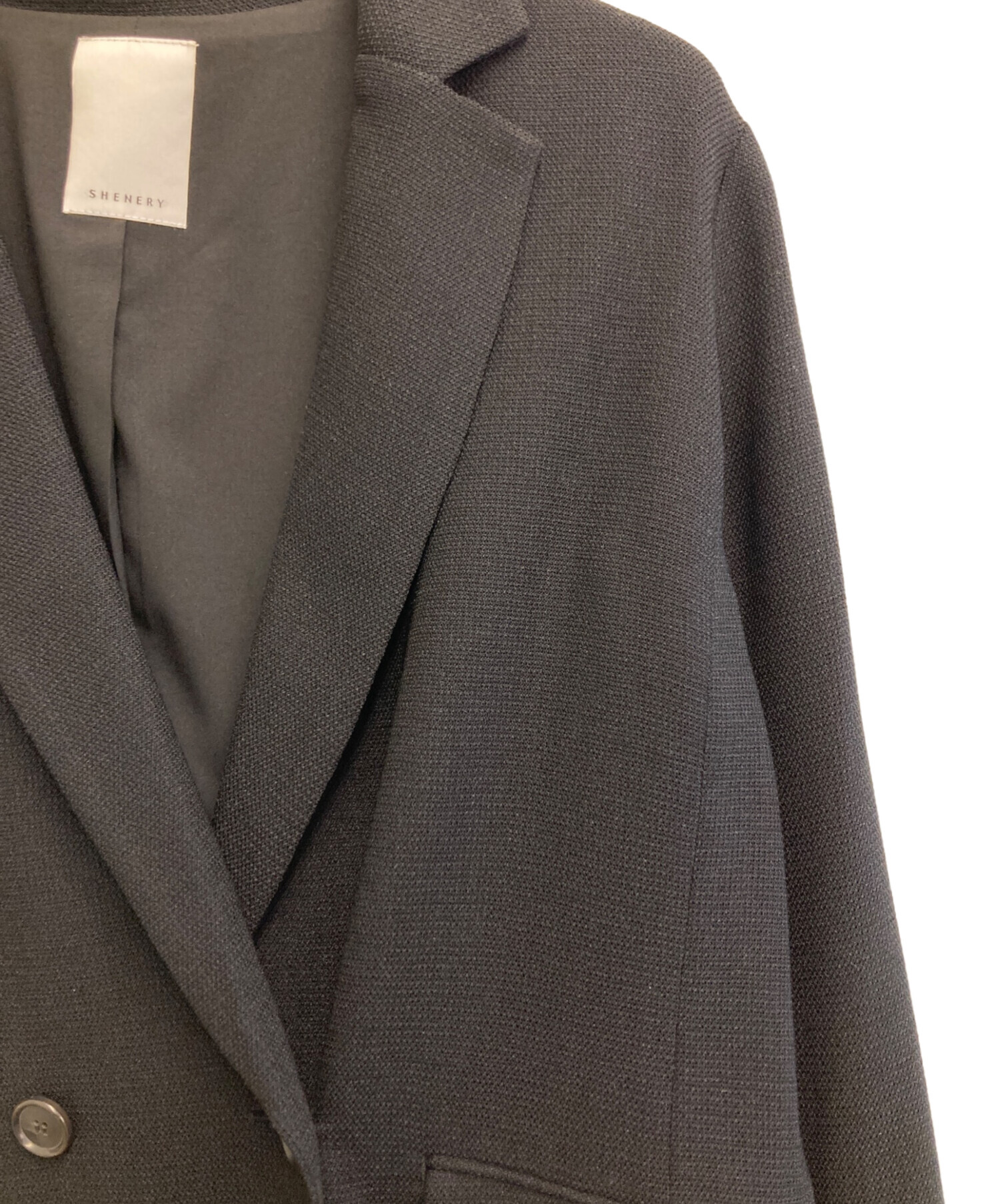 中古・古着通販】SHENERY (シーナリー) からみ織ダブルジャケット