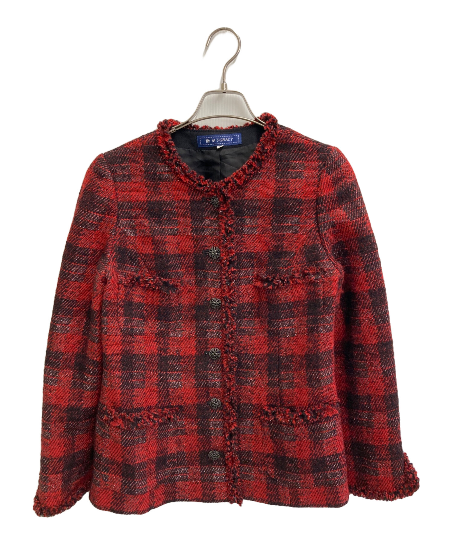 中古・古着通販】M'S GRACY (エムズグレイシー) セットアップ レッド