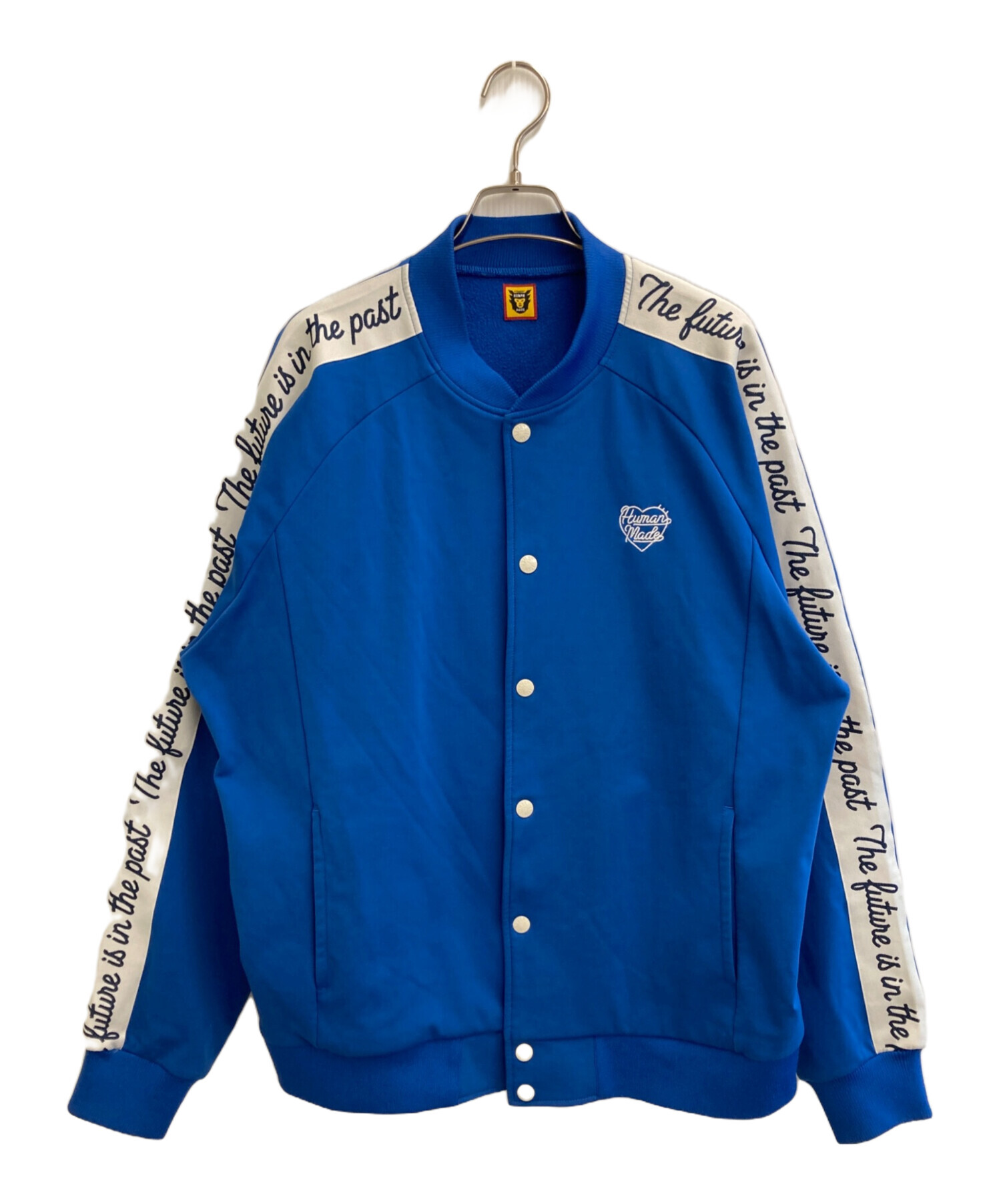 中古・古着通販】HUMAN MADE (ヒューマンメイド) TRACK JACKET ブルー 