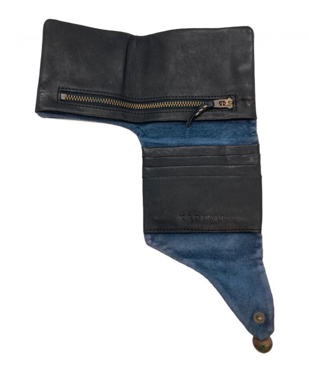 kapital レザーウォレット 未使用 中古・古着通販】KAPITAL (キャピタル) レザーウォレット ブラック