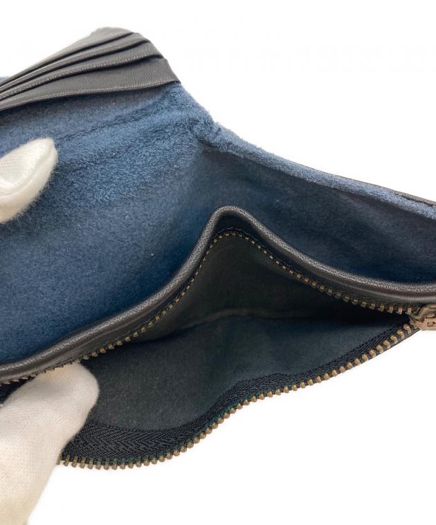 中古・古着通販】KAPITAL (キャピタル) レザーウォレット ブラック