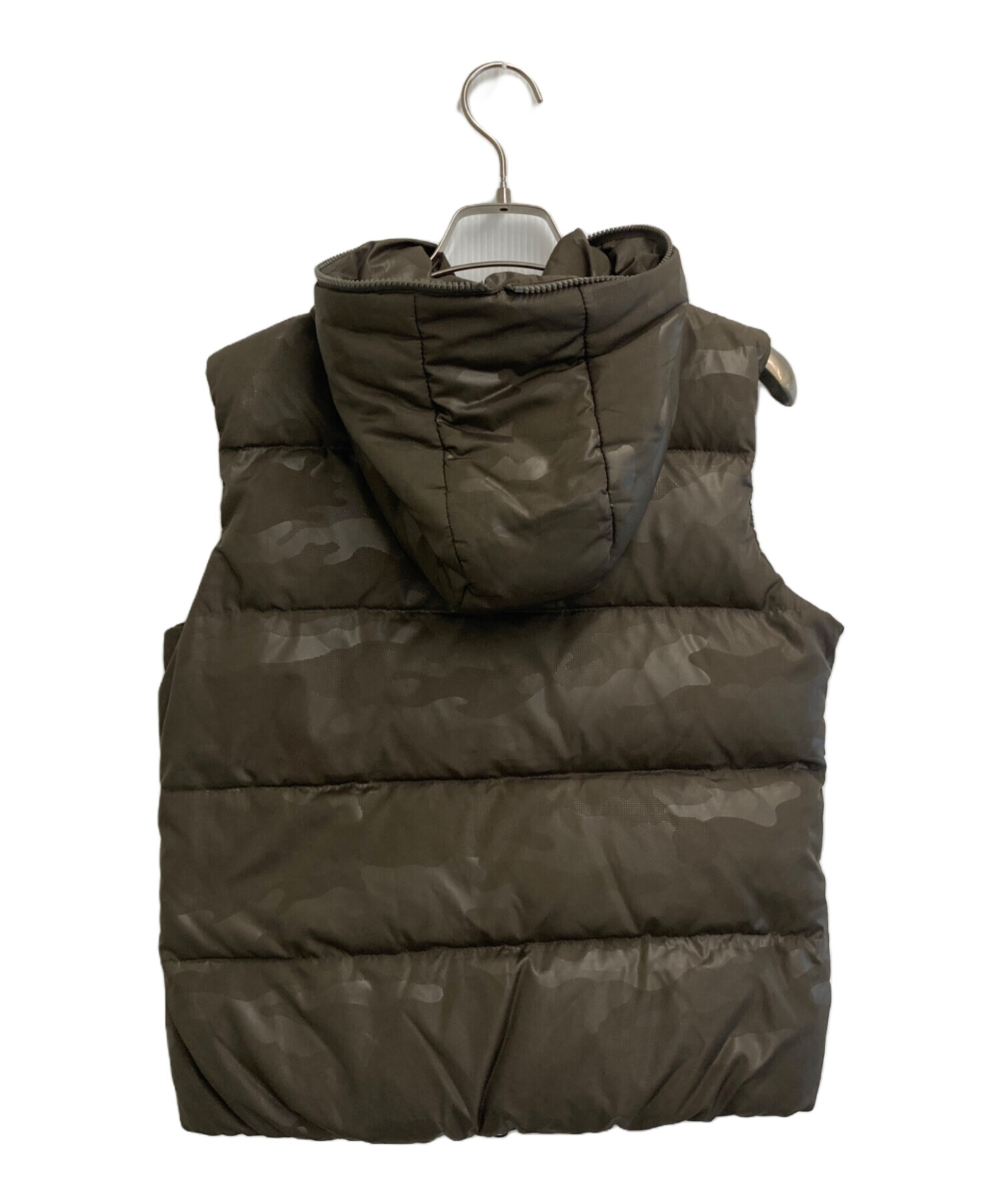 中古・古着通販】muta (ムータ) 迷彩柄 ダウンベスト オリーブ サイズ