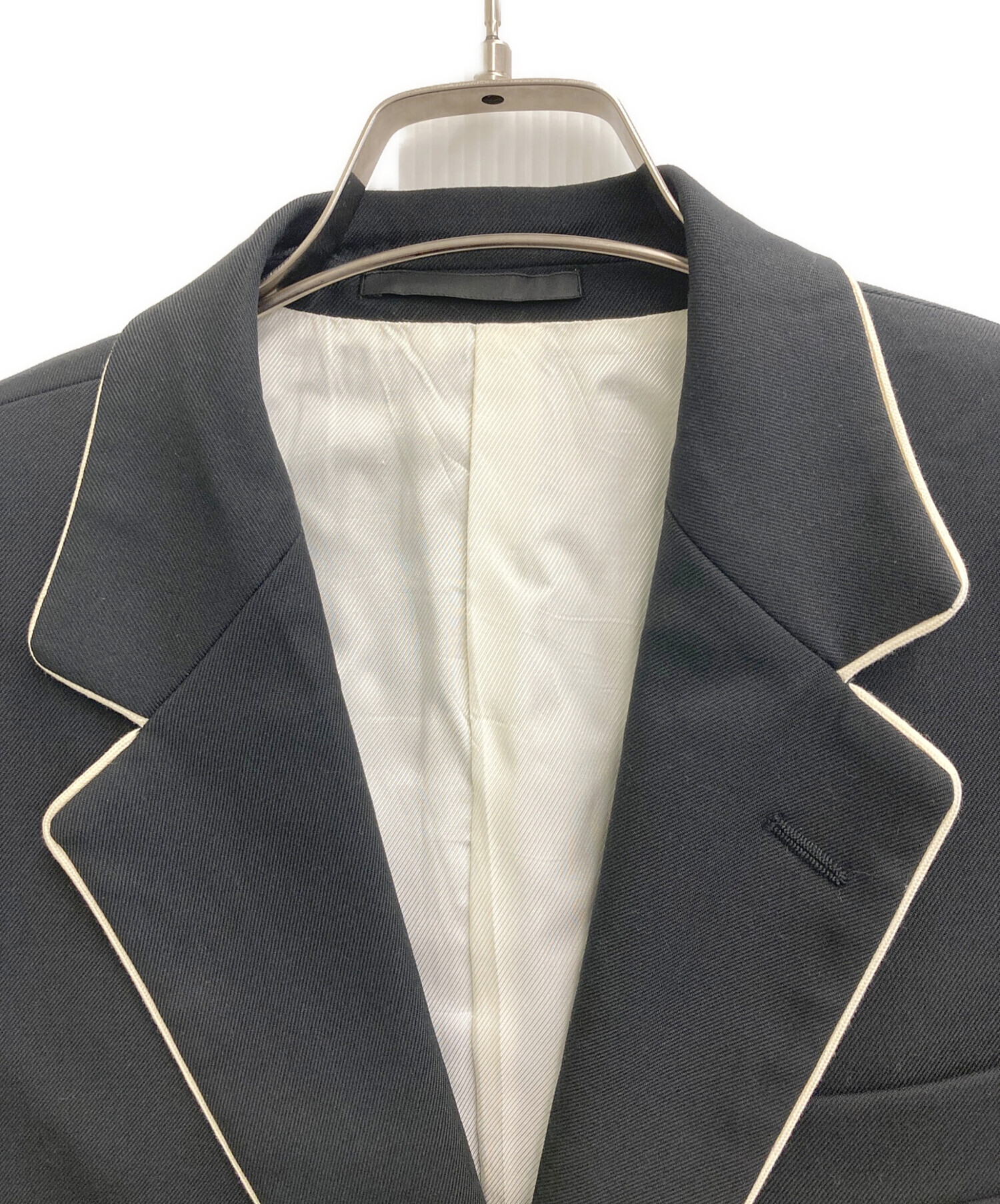 中古・古着通販】GUCCI (グッチ) テーラードジャケット ブラック