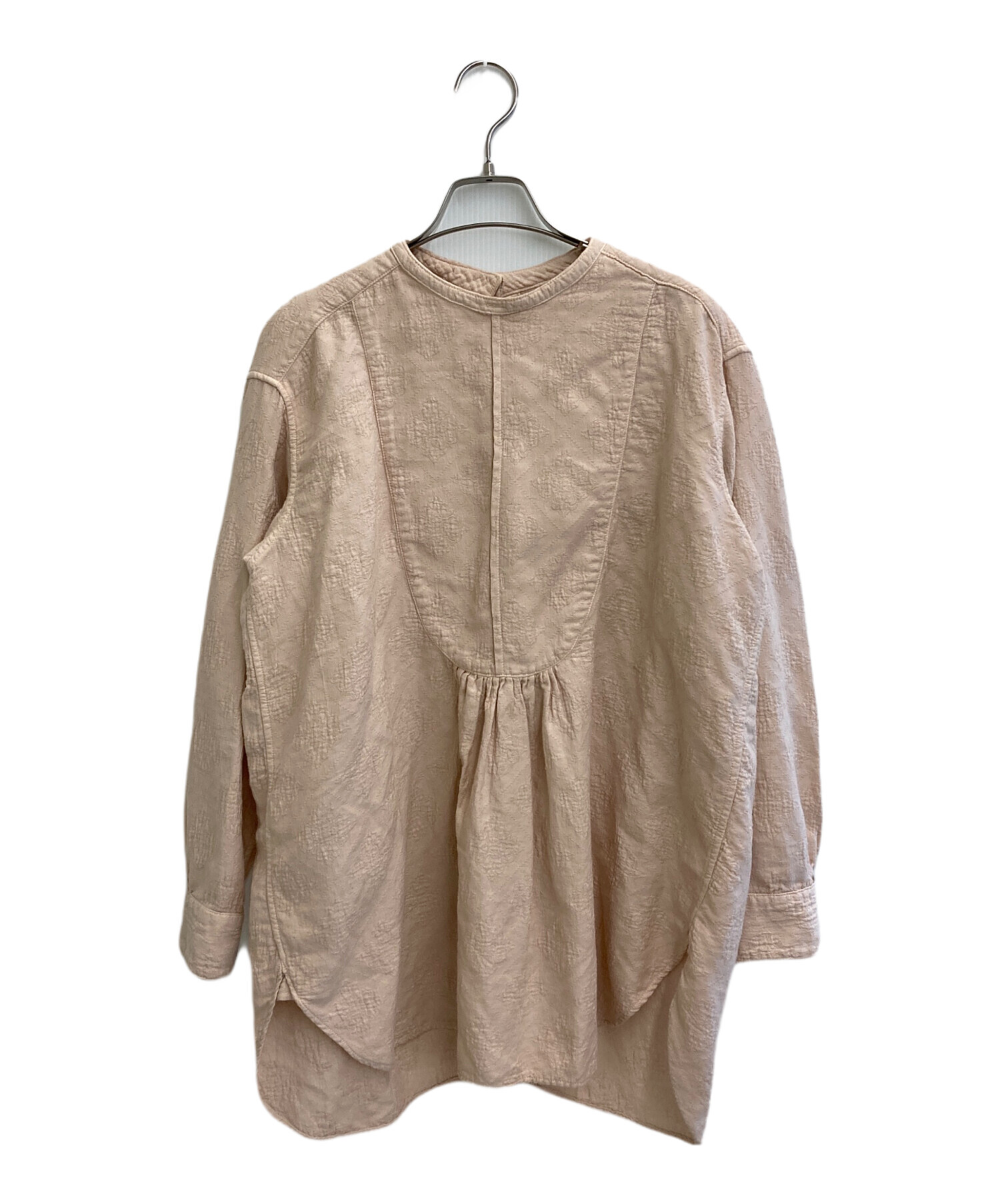 中古・古着通販】OUTIL (ウティ) CHEMISIER CORSIER ピンクベージュ 