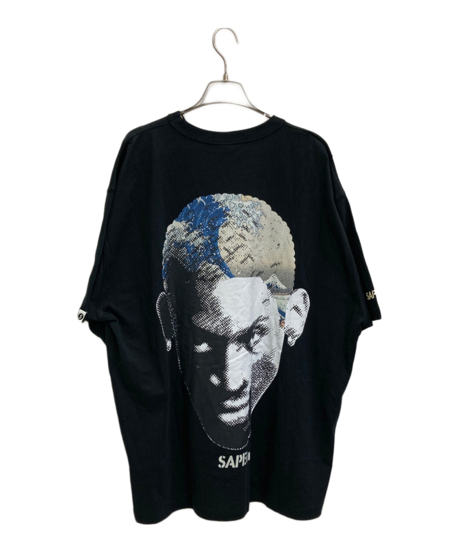 中古・古着通販】SAPEur (サプール) 半袖カットソー ブラック サイズ 