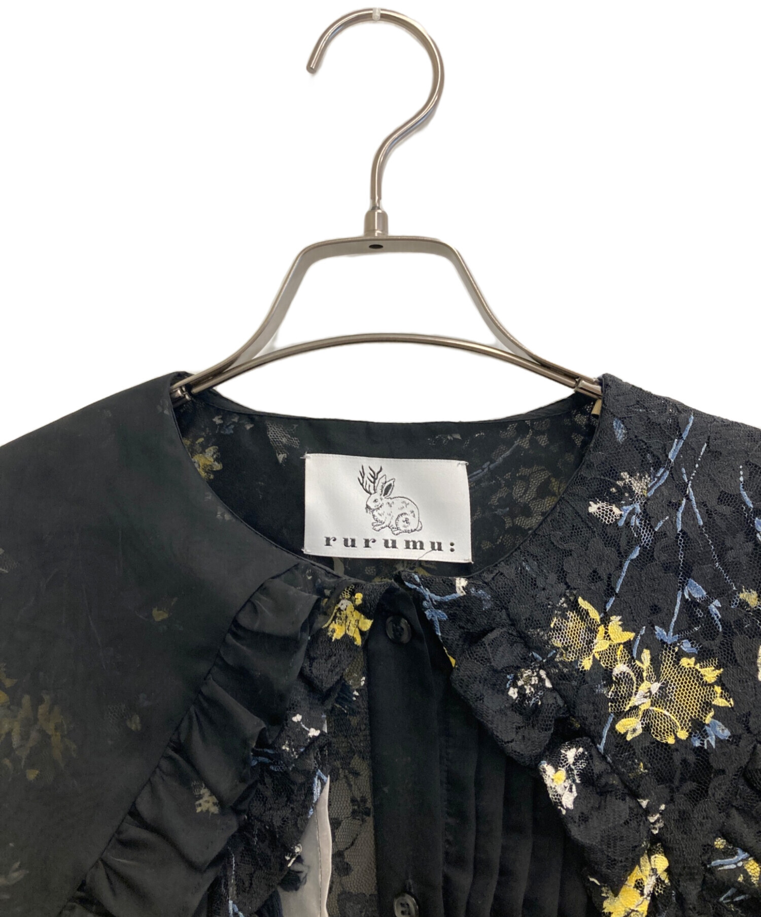 中古・古着通販】rurumu: (ルルムウ) Daydream big collar shirt 