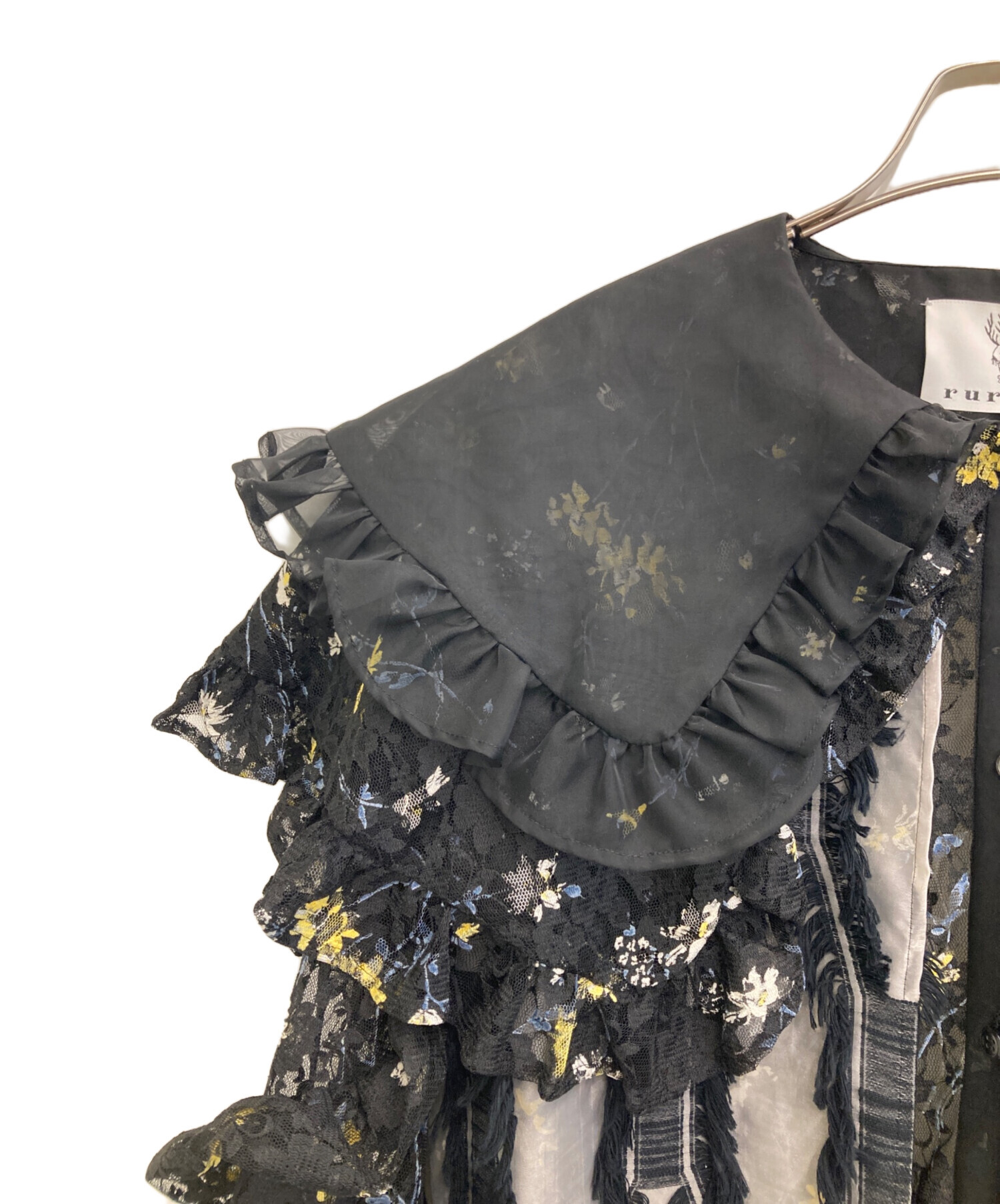 中古・古着通販】rurumu: (ルルムウ) Daydream big collar shirt 