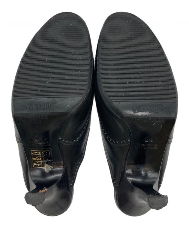 中古・古着通販】HERMES (エルメス) ミュール ブラック サイズ:35.5