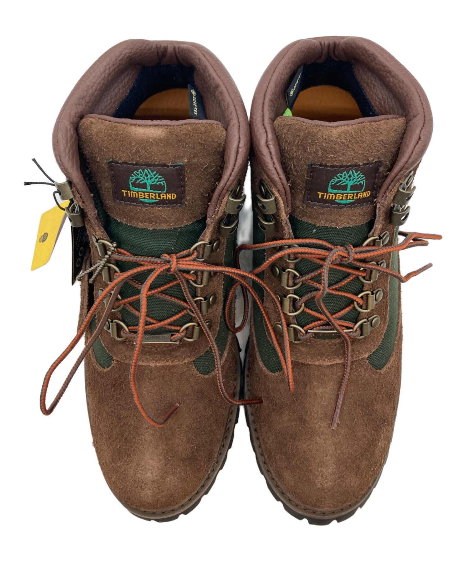 I*T様 中古品(GORE-TEX) Timberland3EYELET Timberland Mid Lace Gore-Tex Boot Aime Leon Dore Brown Men's
