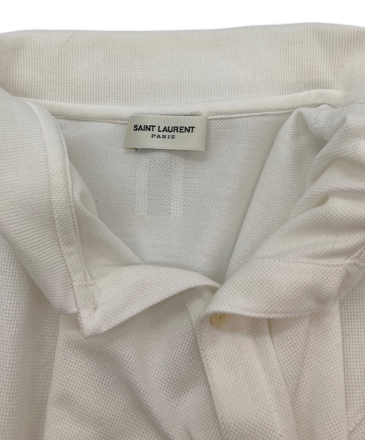 中古・古着通販】Saint Laurent Paris (サンローランパリ) ポロシャツ 