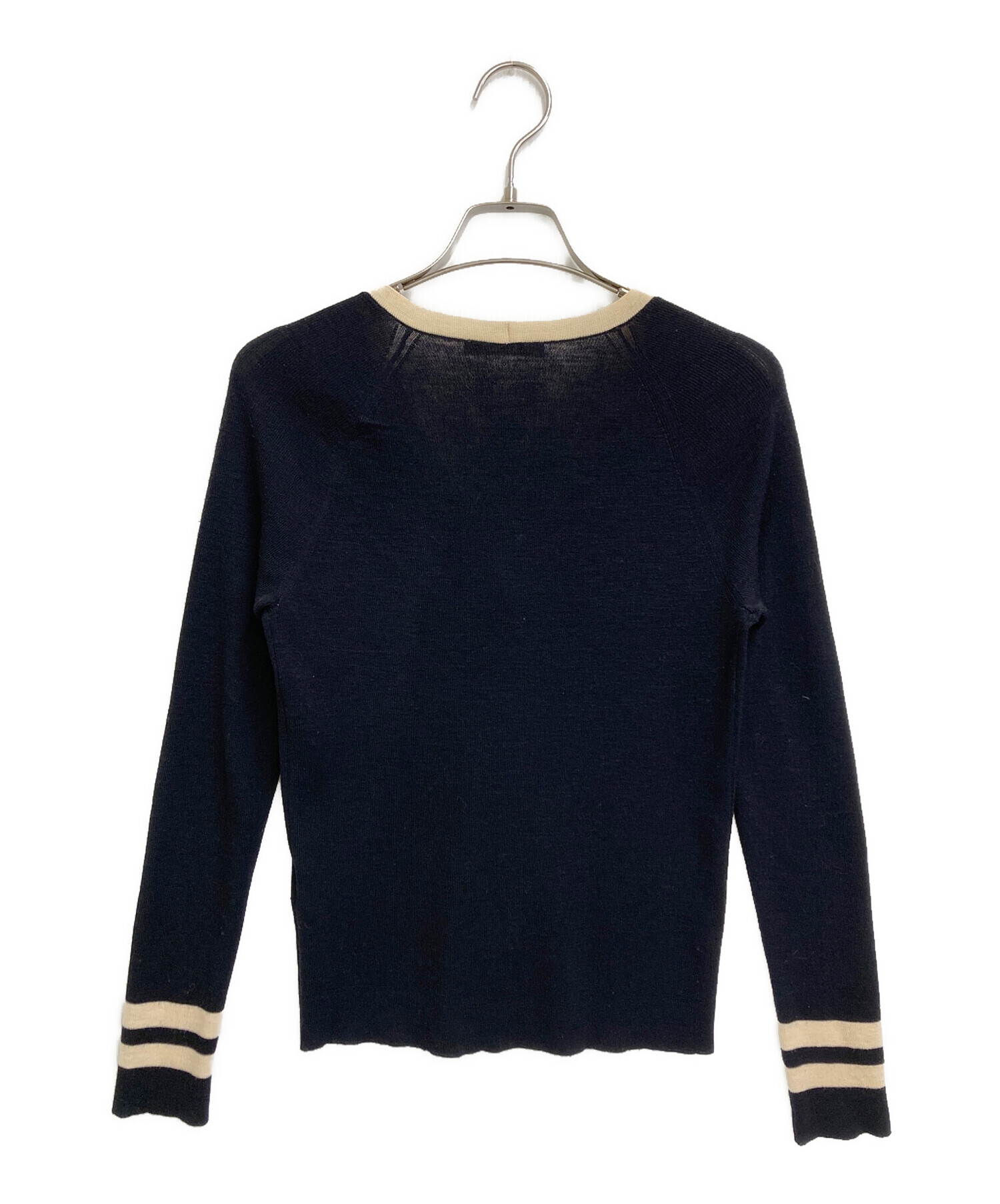 中古・古着通販】JIL SANDER (ジルサンダー) カーディガン ネイビー