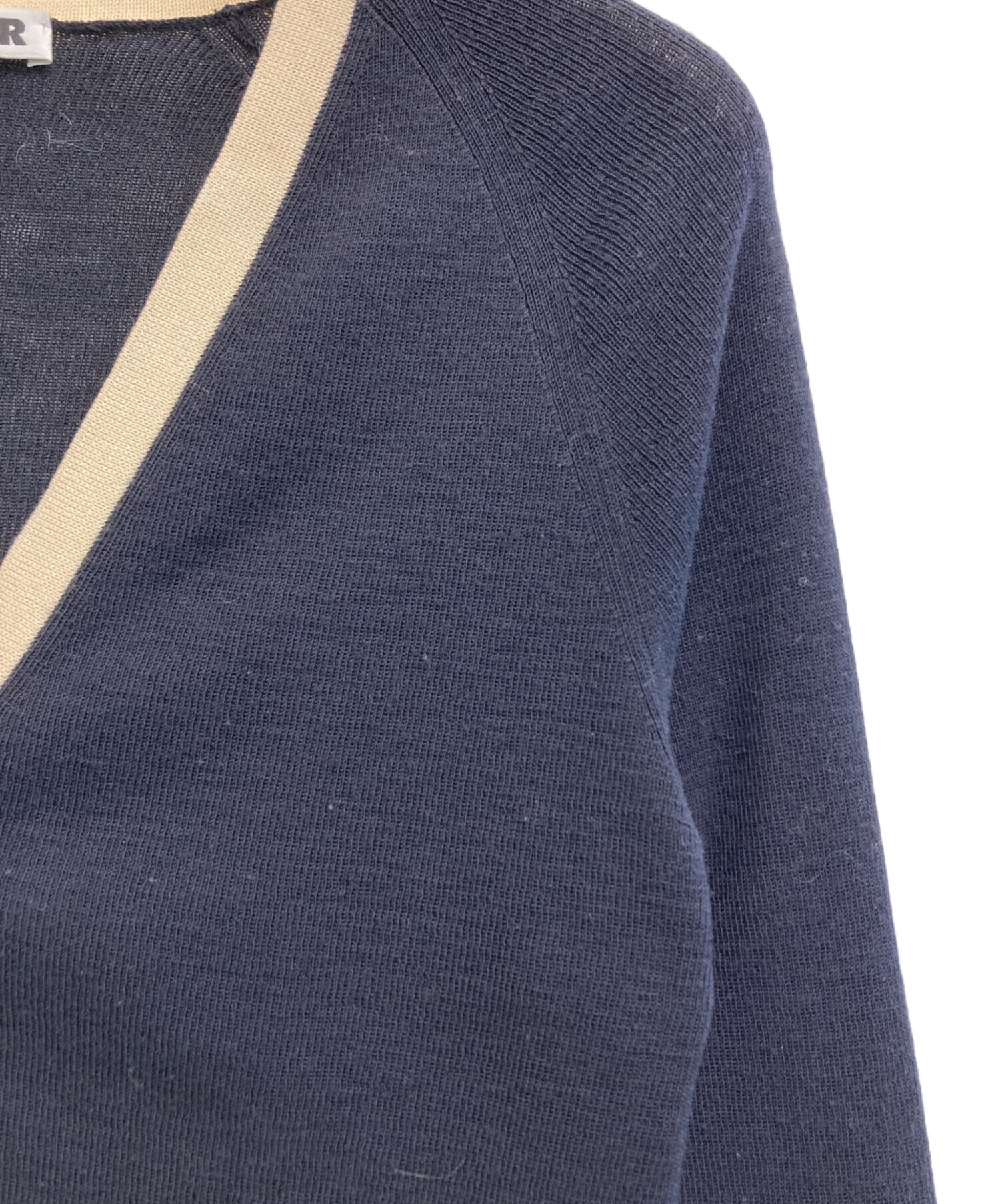 中古・古着通販】JIL SANDER (ジルサンダー) カーディガン ネイビー