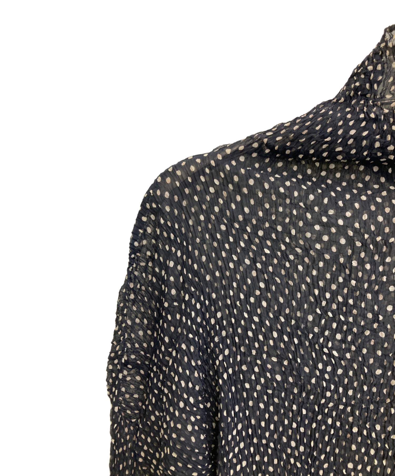 中古・古着通販】ISSEY MIYAKE (イッセイミヤケ) プリーツカットソー