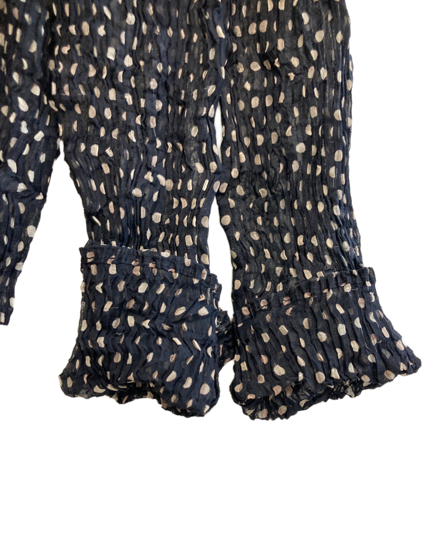 中古・古着通販】ISSEY MIYAKE (イッセイミヤケ) プリーツカットソー