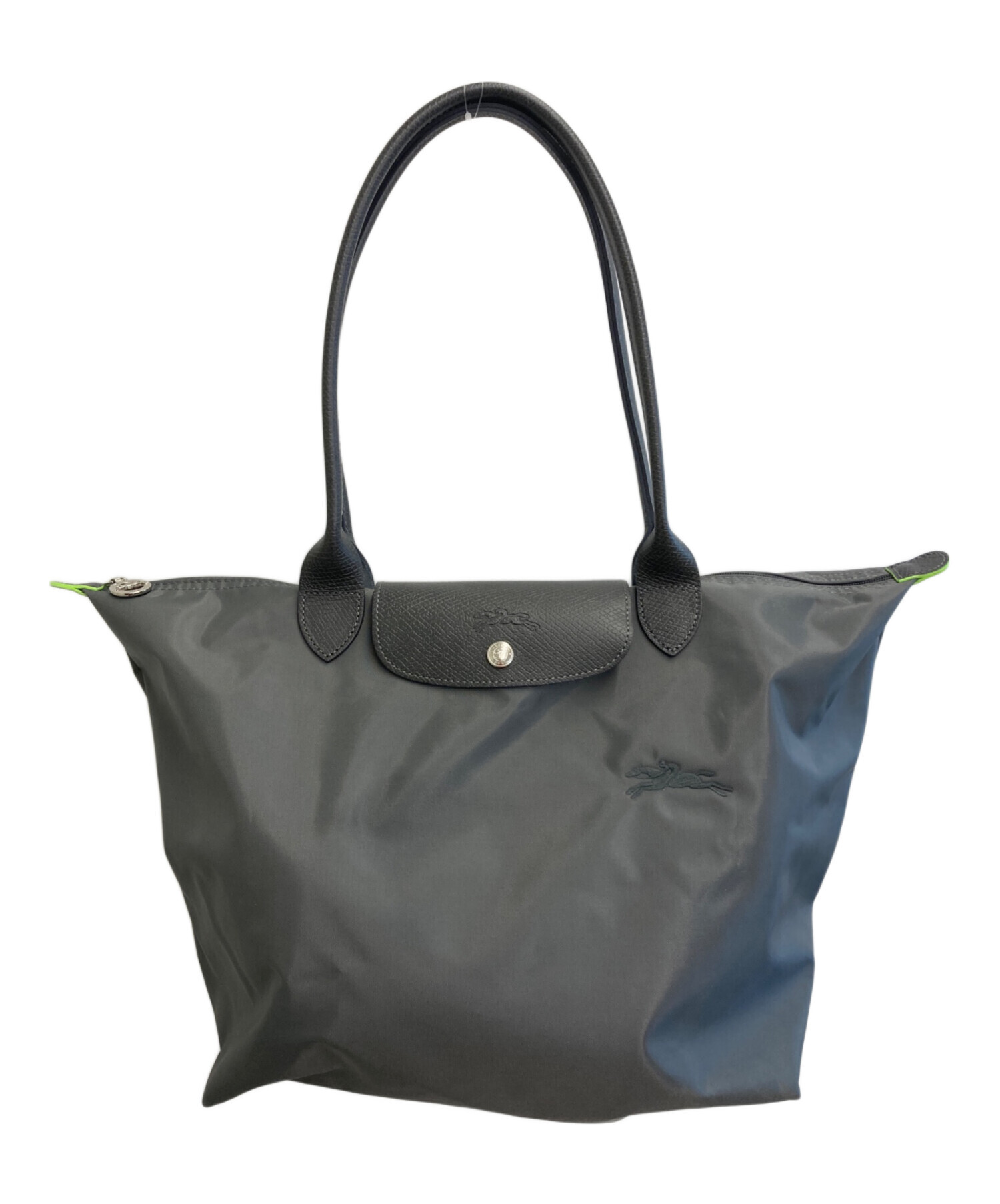 中古・古着通販】LONGCHAMP (ロンシャン) プリアージュ グリーン L 