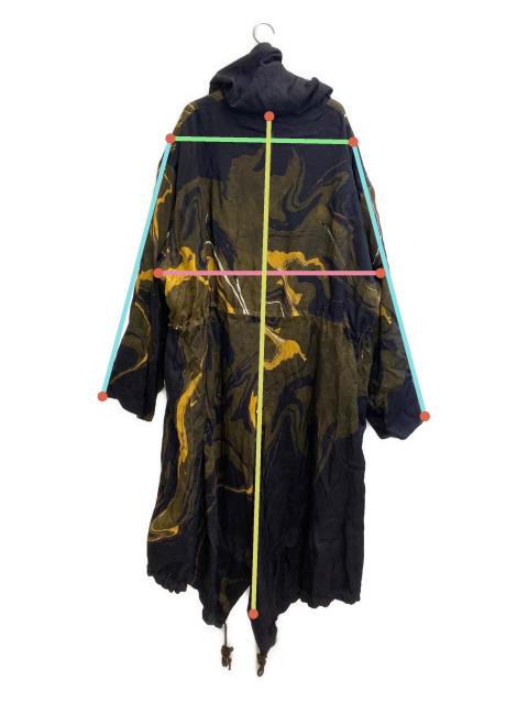 中古・古着通販】Y's (ワイズ) 墨流し染めマーブル柄モッズ