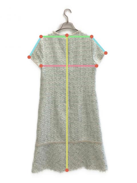 中古・古着通販】Austin Reed (オースチン リード) ツイードワンピース