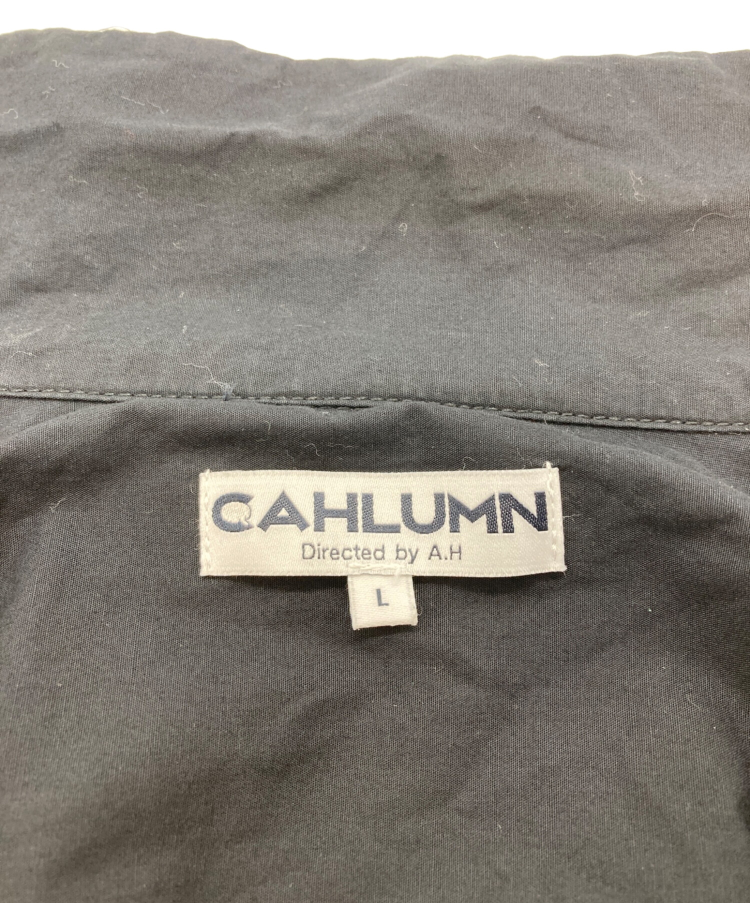 中古・古着通販】CAHLUMN (カウラム) Magazine Pocket Broadcloth Open