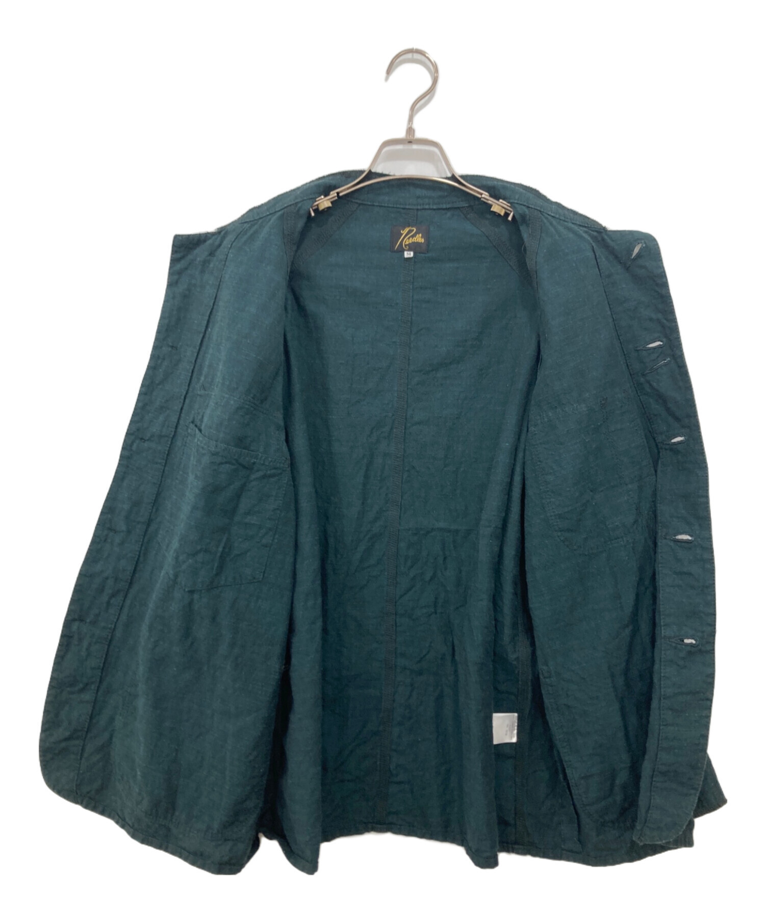 ジャケット・アウター needles Chore Coat-Aizu-Tsumugi XS 中古・古着通販】Needles (ニードルズ) CHORE COAT AIZU TSUMUGI