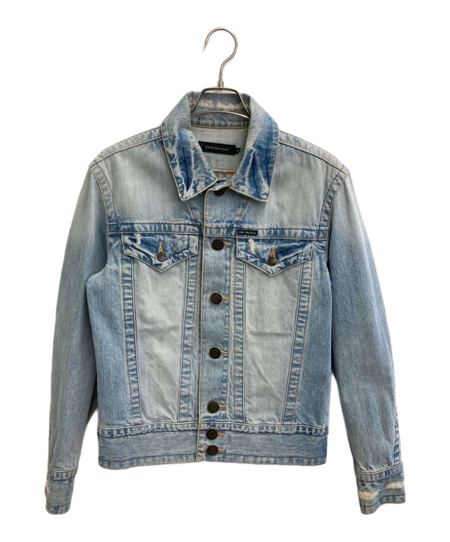 CARVEN カルヴェン デニムジャケット レディース 【古着】【中古】 中古・古着通販】Calvin Klein Jeans (カルバンクラインジーンズ