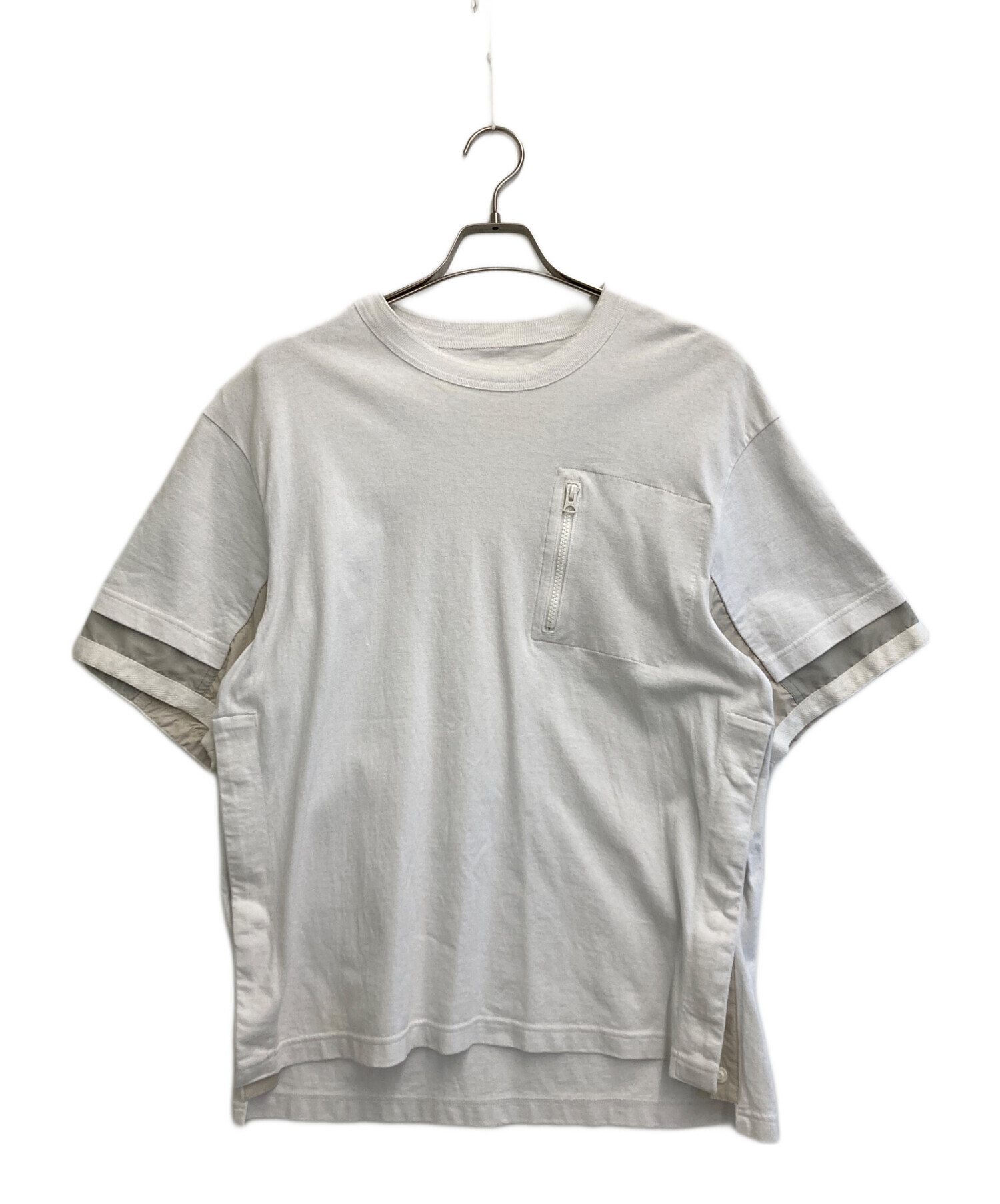 中古・古着通販】sacai (サカイ) 22SS ファブリックコンボTシャツ