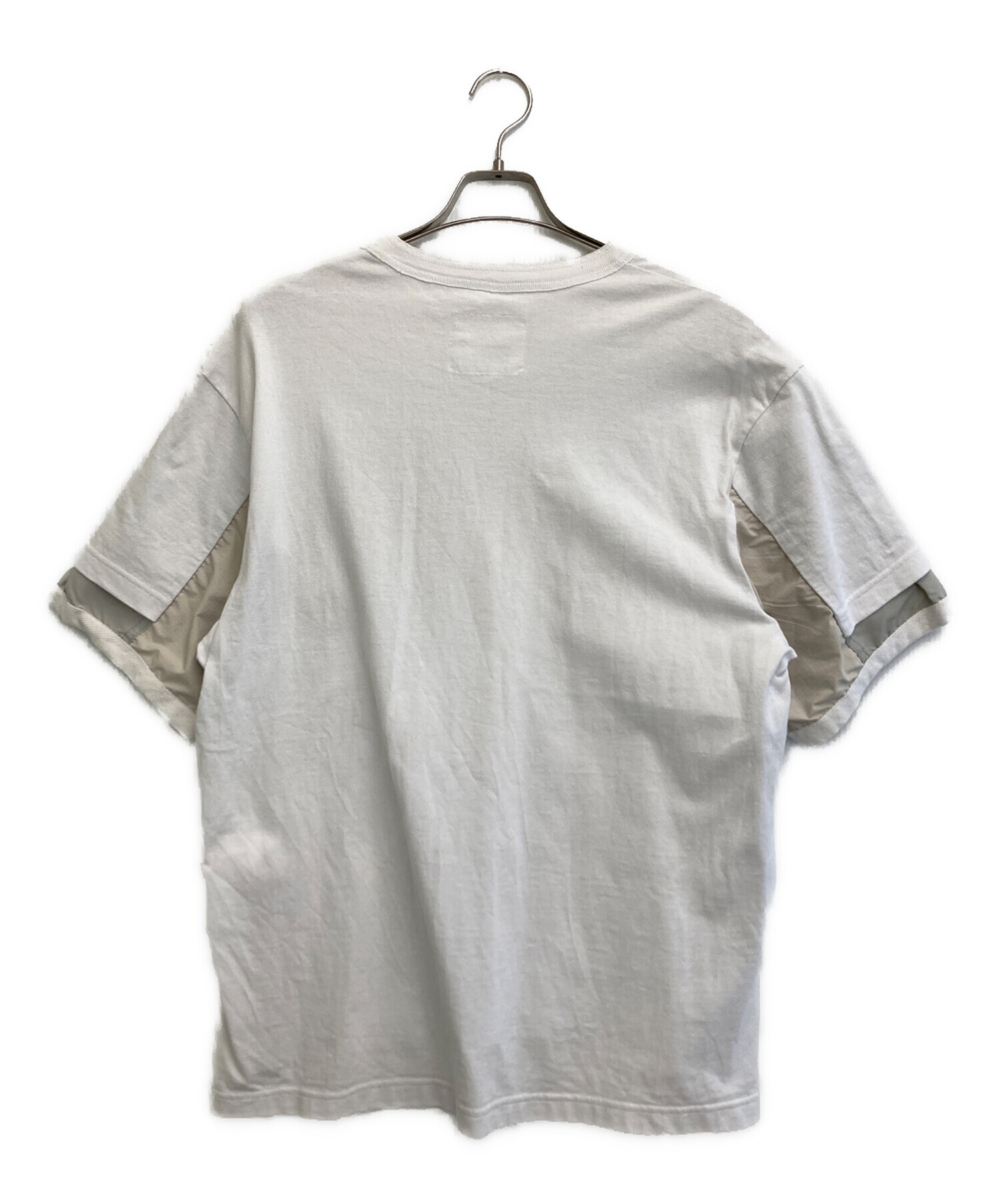 中古・古着通販】sacai (サカイ) 22SS ファブリックコンボTシャツ