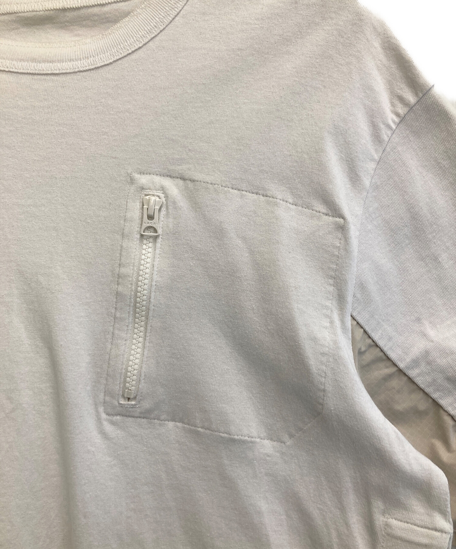 中古・古着通販】sacai (サカイ) 22SS ファブリックコンボTシャツ 