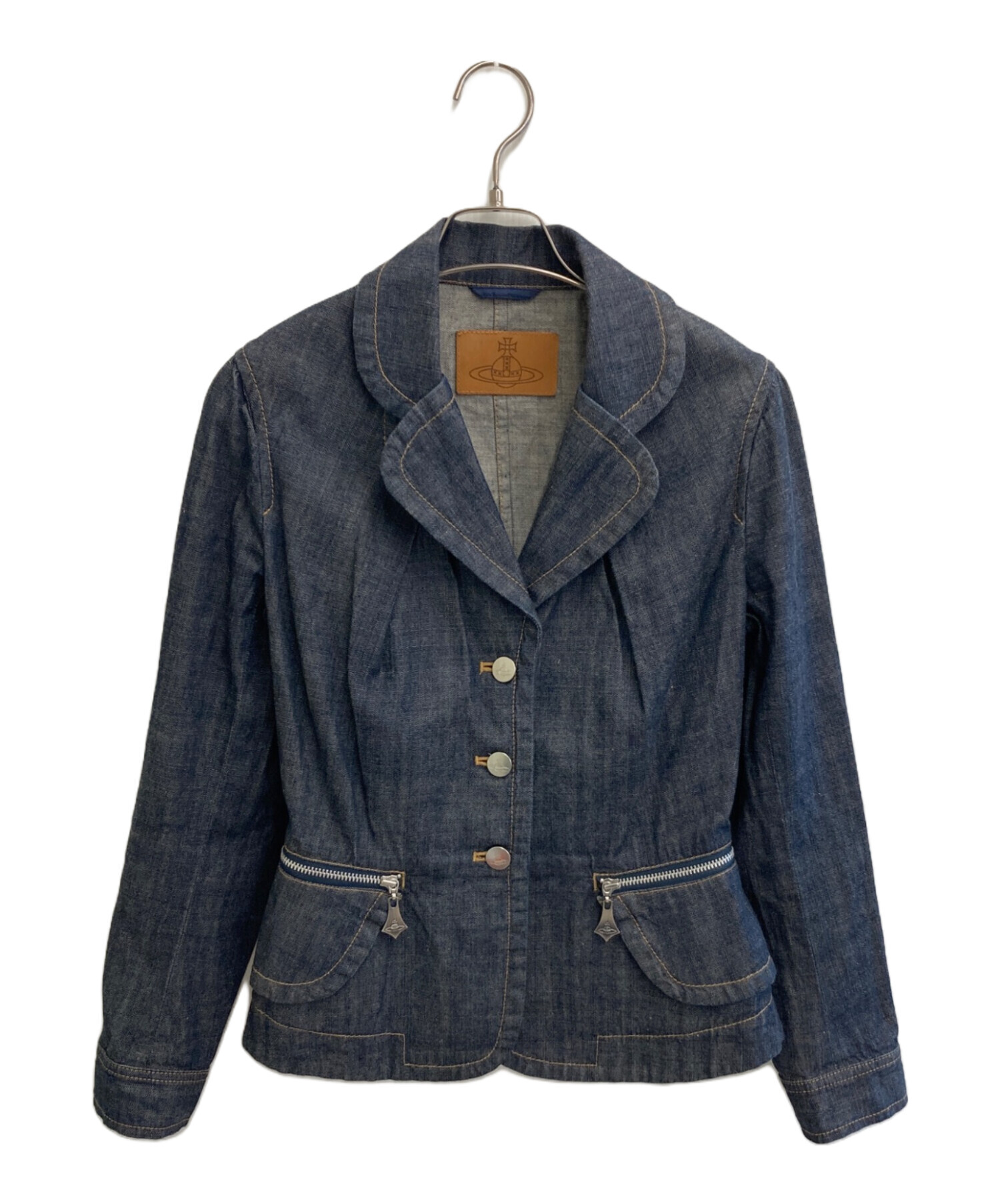 Vivienne Westwood REDLABELジャケットサイズ3 ネイビー 中古・古着通販】Vivienne Westwood RED LABEL (ヴィヴィアンウエスト