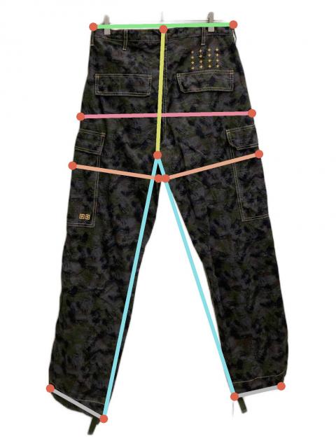 中古・古着通販】Ksubi (スビ) カーゴパンツ グレー サイズ:32