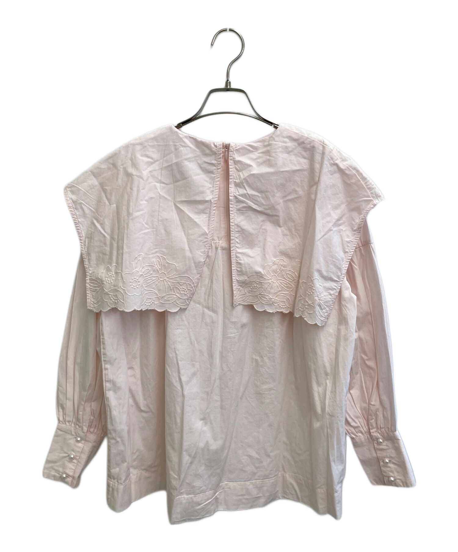 中古・古着通販】DAMSON MADDER (ダンソンマダー) CANDY BLOUSE ピンク 