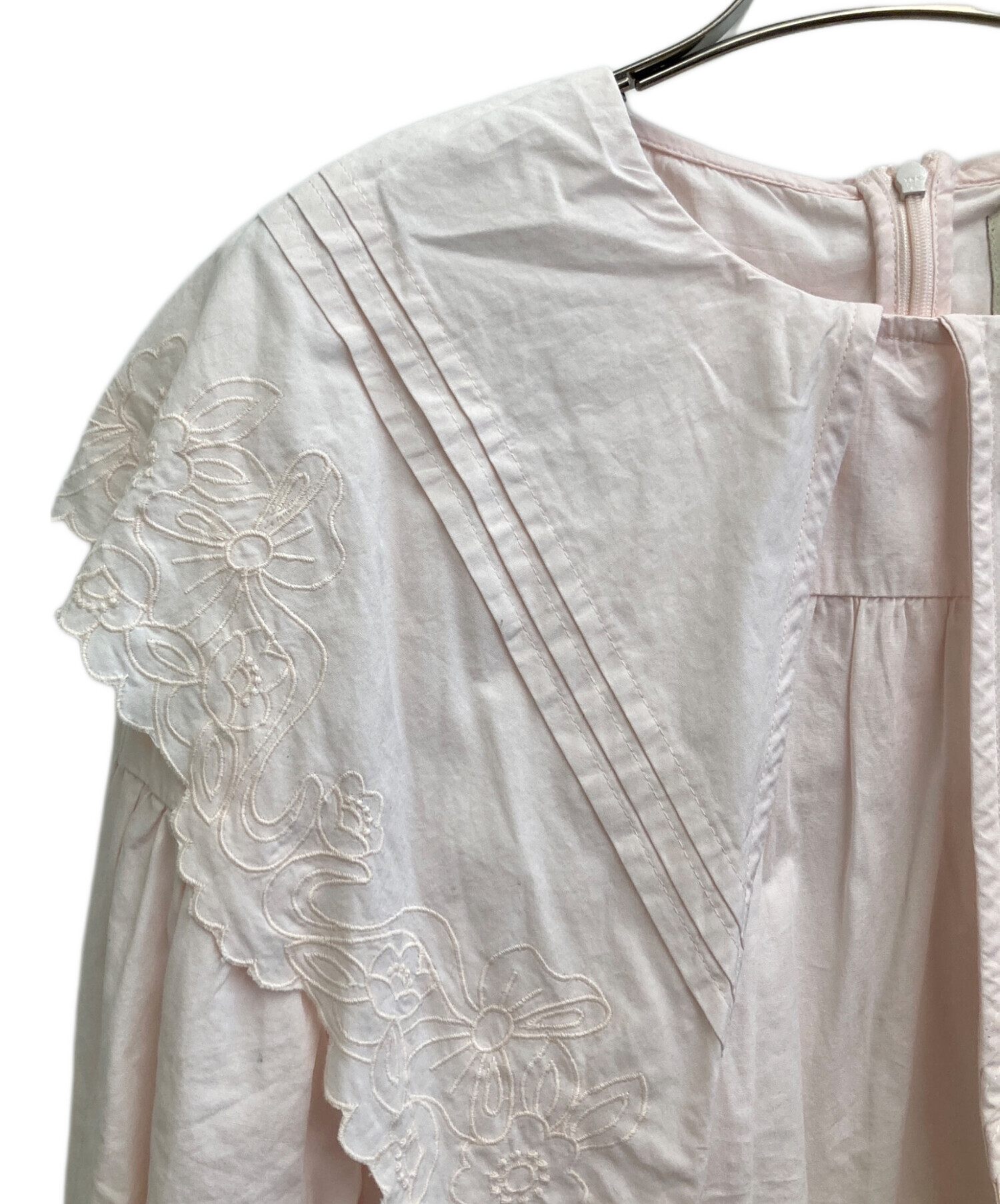 中古・古着通販】DAMSON MADDER (ダンソンマダー) CANDY BLOUSE ピンク 