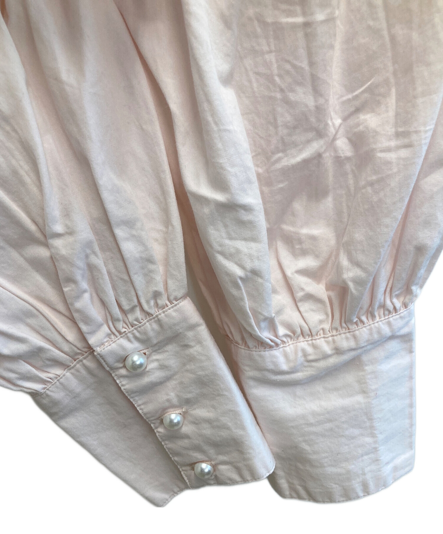 中古・古着通販】DAMSON MADDER (ダンソンマダー) CANDY BLOUSE ピンク 